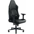 razer iskur v2 black leather gaming chair lumbar support memory foam head cushion photo