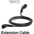 DIQ EV EXC 4327 (EXTENSION CABLE TYPE 2 CB32A01 - 5M - 32A - 7KW - 1 PHASE)