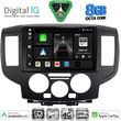 DIGITAL IQ BXK 20458BL_CPAA (9INC) MULTIMEDIA TABLET FOR NISSAN NV 200 MOD. 2009&GT; (BLACK)