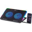 ALCATROZ NOTEBOOK & PHONE COOLING STAND 2 FANS VENDAVAL G2 RGB BLACK VENDAVAL-G2-RGB