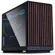 lian li dan case a3 wood glass side panel m atx all mesh steel fabric pc case from daniel hanse photo