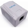 cablexpert cat6a ftp single port surface mount box white ncac 1f6a 01 photo