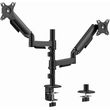 GEMBIRD ADJUSTABLE DESK 2-DISPLAY MOUNTING ARM, 17�-32� BLACK MA-DA2P-02