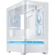asus prime ap202 argb matx case 3 argb fans white photo