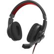 HAMA "HS-USB400 V2" PC OFFICE HEADSET, STEREO, BLACK