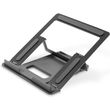 hama metal laptop stand 4 stage tilt folding up to 40 cm 156 grey photo