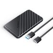 enclosure hdd ssd orico 25pw1 u3 for sata 25inch microusb 30 black photo