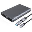 enclosure ssd orico am2c3 2n dual disk for m2 nvme grey photo