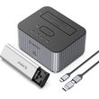 orico docking station hdd ssd it28e c for sata 25inch 35inch m2 nvme grey photo