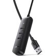 UGREEN USB HUB CM416. 4 X USB-A 3.0. 0.25M BLACK