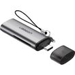 ugreen type c card reader cm184 sd microsd grey photo