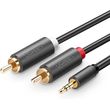 ugreen av102 35mm to 2 x rca audio cable 2m black photo