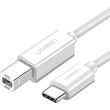 ugreen us241 type c printer cable usb b 15m white photo