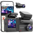 ddpai dash cam rear camera z50 pro dual 4k wi fi gps 3inch lcd black photo