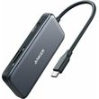 anker type c hub 2x usb a 30 1x hdmi 1x sd 1x microsd black a8334ha1 photo