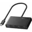 anker type c hub 4x type c black a8340ga1 photo