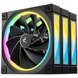 deepcool fl12r 3 in 1 fan 12cm black 3x pack set photo