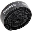 baseus velcro tape cable organizer circle 05m black acmgt a01 photo