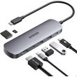 anker type c hub 2x usb a 2x type c hdmi sd microsd grey a83d2ha1 photo