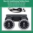 DIQ AMB 8176 I REAR AIRVENTS BENZ C-GLC-E DIQ REAR TURBINE AIR VENT  KIT MERC C GLC 15-18 E 17-20