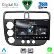 digital iq rsd 1187 cpa 9inc multimedia tablet for honda civic 4d mod 2001 2006 photo
