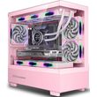 armaggeddon rgb m atx dual chamber gaming case aquaron duplex pro pink aquaron duplex pro p photo
