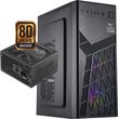 alcatroz pc case with psu futura millenia eco m600 pro black fme m600pro photo