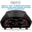 DIQ DDD 955_DC 12.3IN  DIGITAL CLUSTER FOR BMW 3 3 GT 4 SERIES F30 F31 F32 F33 F34 MOD. 2013-2019
