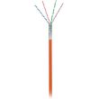 goobay 93268 cat5 patch f utp cable orange 100m photo