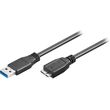 goobay 95734 usb 30 superspeed cable 050m usb 30 male a usb 30 micro male b photo