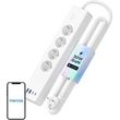 MEROSS MSP844(EU) SMART FAST CHARGING POWER STRIP, 4 OUTLETS + 2X USB-A + 2X USB-C (MATTER)