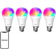 SMART W I-FI LED BULB RGBW W 4 PACK