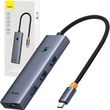 BASEUS HUB ULTRAJOY USB-C �� USB 3.0 4-��-1 ����