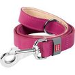natural leather dog leash waudog w 20mm lgth 122cm pink photo