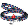 nylon dog leash waudog 20 mm wide 122 cm long fig photo