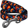 nylon dog leash oranges 122 cm waudog photo