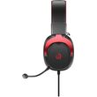 qcy heroad vt200 pro 71 red usb playstation pc gaming headset 53mm metal headband ps4 ps5 pc photo