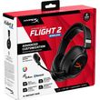 hyperx cloud flight 2 wl black gaming hs asyrmato over ear headset photo hyperx cloud flight 2 wl black gaming hs asyrmato over ear headset photo