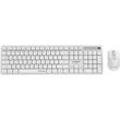 gembird silent key pro business wireless desktop set us layout white kbs wms 01 w photo