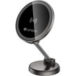 lamtech foldable magnetic metallic car holder wireless charger 15w lam980893 photo