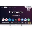 tv fobem 43 mt43eg4000f fhd led smart stereo google tv doryf dektis kentr basi photo