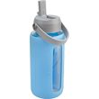 PALADONE MINECRAFT - GLASS WATER BOTTLE WITH SLEEVE