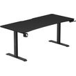 gaming desk anda seat desk extreme 18m adjustable height black photo