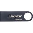 KINGSTON DATATRAVELER SE9 G3 64GB USB3.2 FLASH DRIVE DARK NICKEL KE-U2X64-1AC
