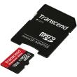 transcend ts16gusdu1 16gb micro sdhc class 10 uhs i 400x premium with adapter photo