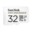 SANDISK SDSQQNR-032G-GN6IA HIGH ENDURANCE 32GB MICRO SDHC U3 V30 CLASS 10 WITH ADAPTER