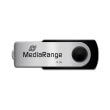 mediarange mr910 16gb usb 20 flash drive black silver photo