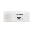 kioxia transmemory hayabusa u202 32gb usb20 flash drive white photo