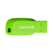 sandisk cruzer blade 16gb usb 20 flash drive green sdcz50c 016g b35ge photo