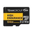 team group thusdx64giv3002 high endurance 64gb micro sdxc u3 v30 photo
